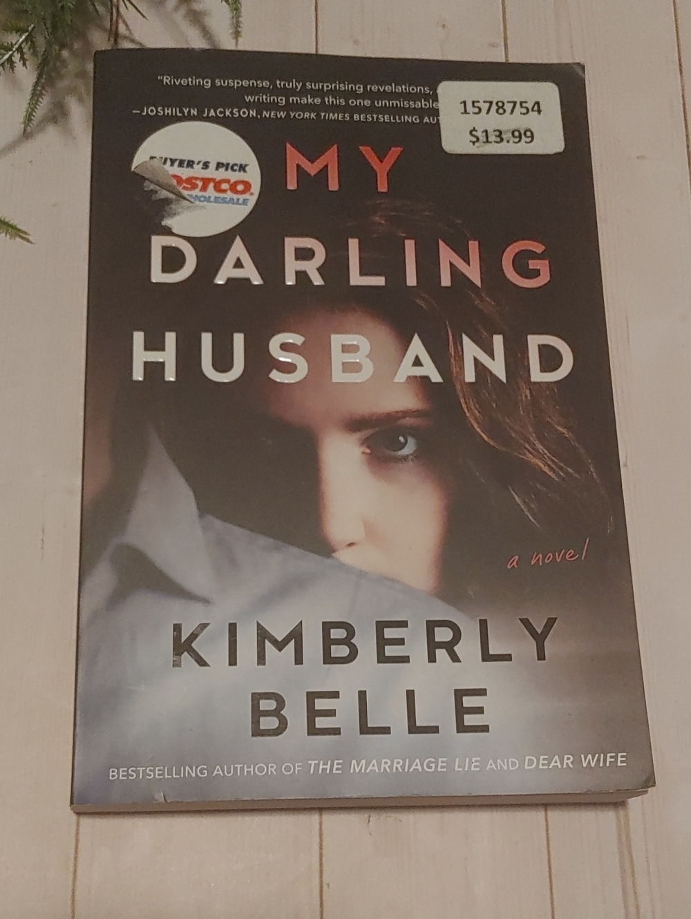 My Darling Husband Adult Fiction Thriller Book By Kimberly Belle